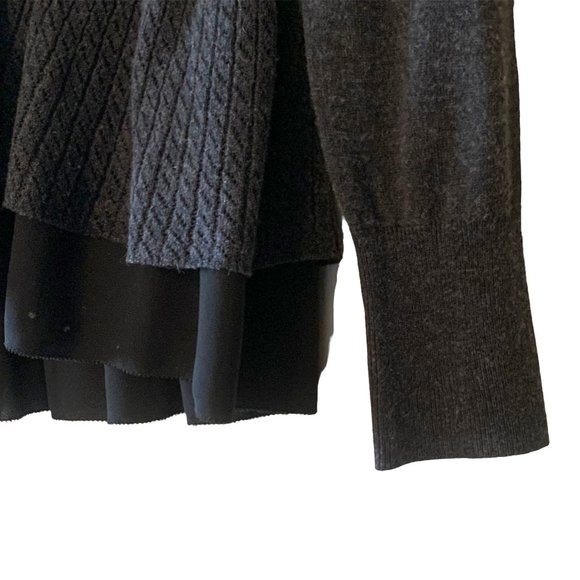 Anthropologie Layered Peplum Cardigan - S - Picture 9 of 12